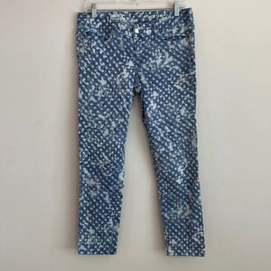 GAP - “always skinny” splattered printed jeans, 30